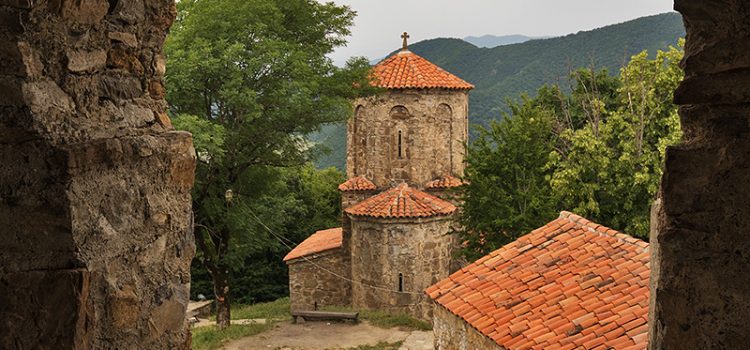 Doing the chacha in Kakheti, Georgia